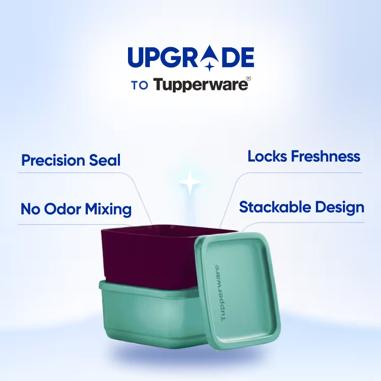 Tupperware Cubix 650ml – Set of 2