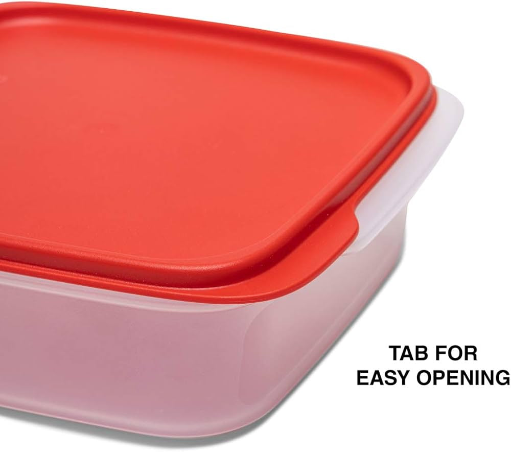 Tupperware Smart Storer 1.1L Chili Red Set of 1