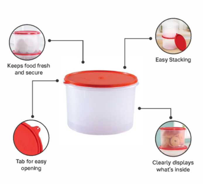Tupperware Super Storer Medium 3L Set of 2