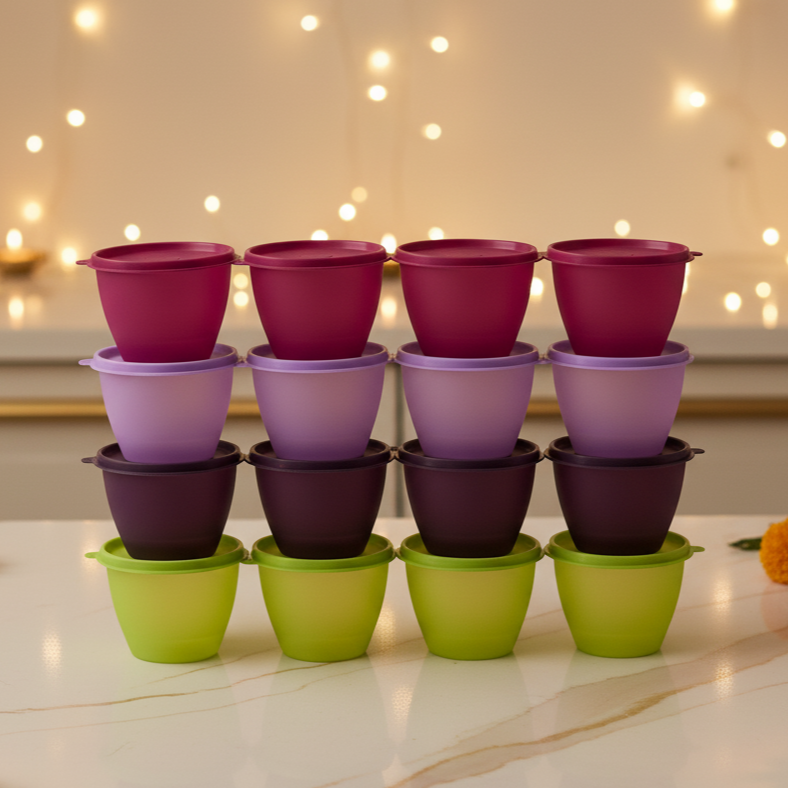 Tupperware Bowled Over Set of 12 - 440ml Each