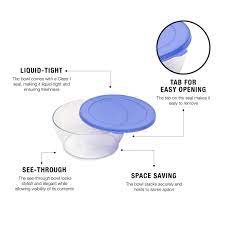 Tupperware Clear Bowl Medium 810ml (Set of 2)