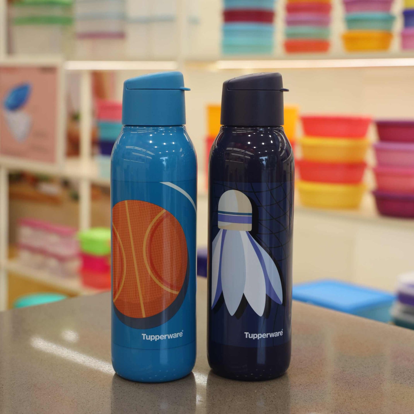 Aquasafe Fliptop Cap Bottle 750ml (Set of 2)