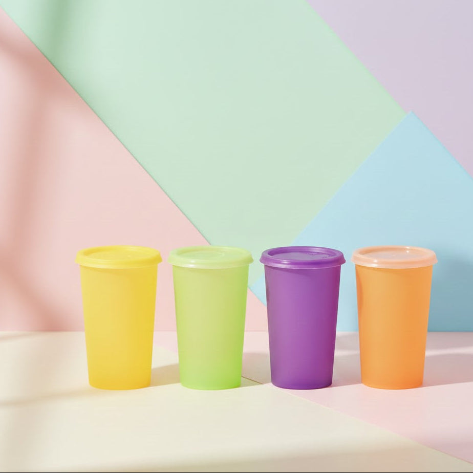 Tupperware 12Oz Tumbler Set of 4