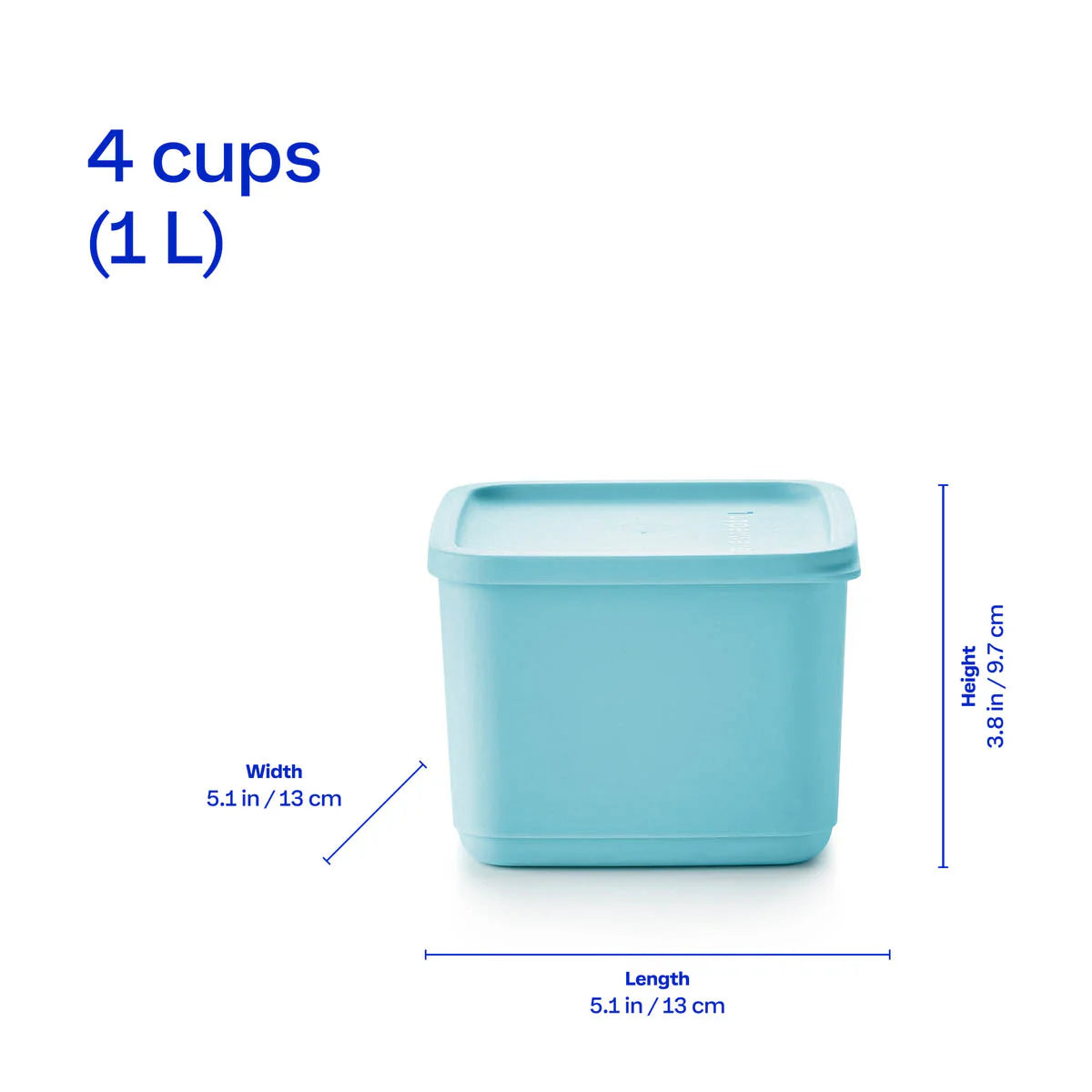 Tupperware Cubix Set – 640ml & 1L