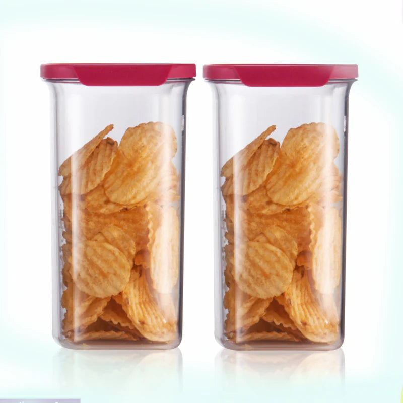 Tupperware Ultra Clear Oval Container 2.2L – Set of 2