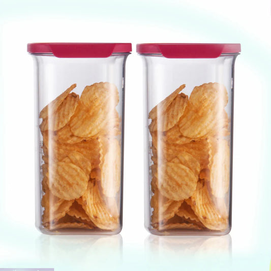 Tupperware Ultra Clear Oval Container 2.2L – Set of 2