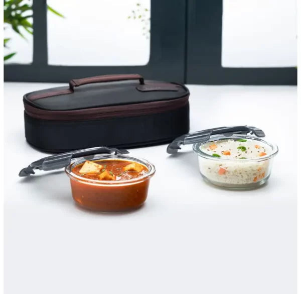Tupperware Crystal Bowl Lunch Set