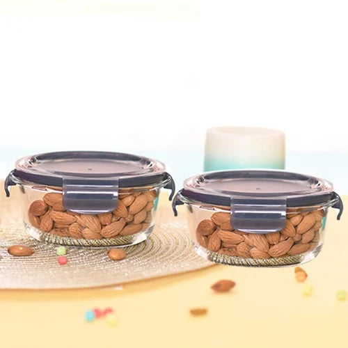 Tupperware Clear Stack Glass Set