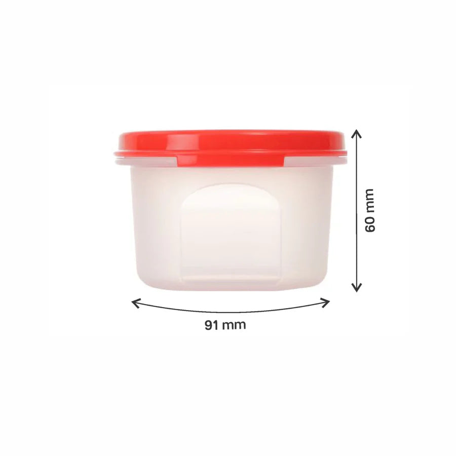 Tupperware MM Round Containers 200ml Set of 8