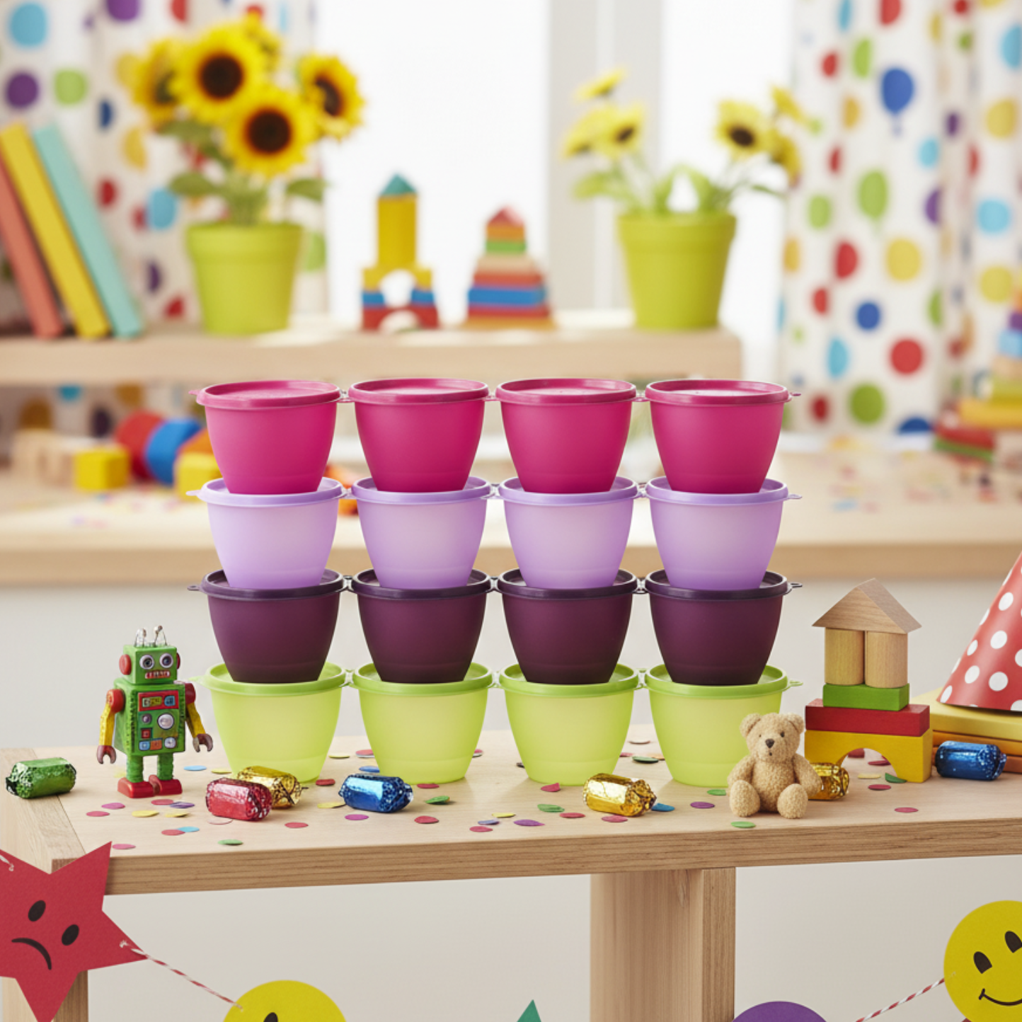 Tupperware Bowled Over Set of 12 - 440ml Each