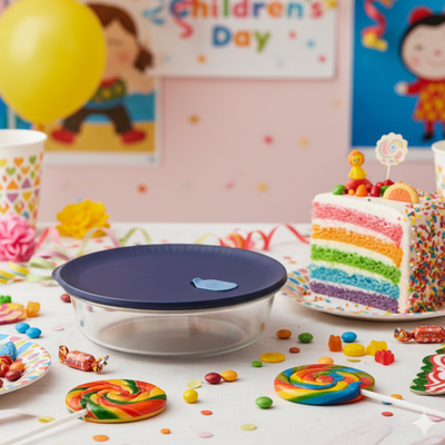 Tupperware Voila Glass Baking Dish 1.6L - Airtight Oven Safe Borosilicate Container