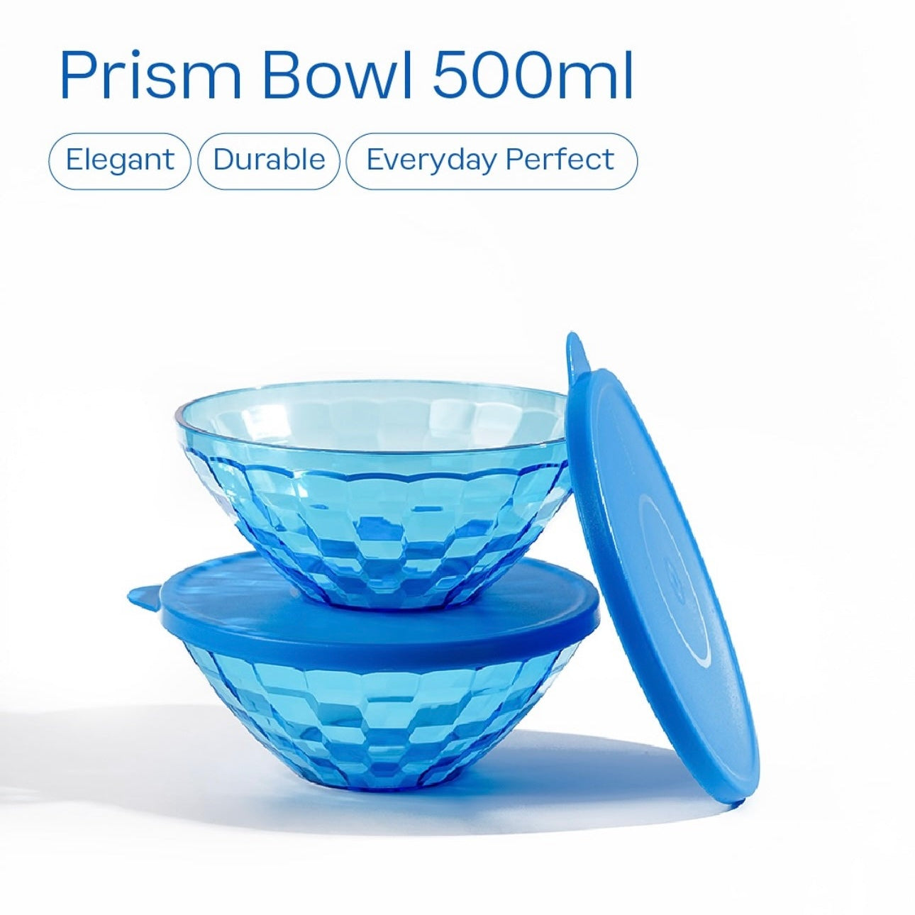 Tupperware Prism Bowl Set of 4 500ml Each