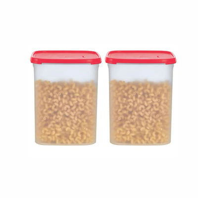 Tupperware MM Square Storer 5.5L – Set of 2