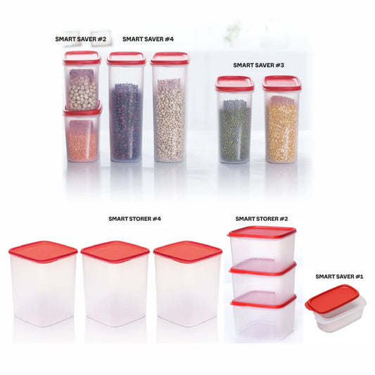 Tupperware Smart Savers + Smart Storer – Set of 13