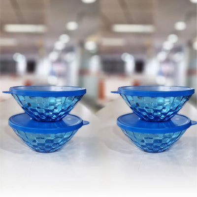 Tupperware Prism Bowl Set of 4 500ml Each