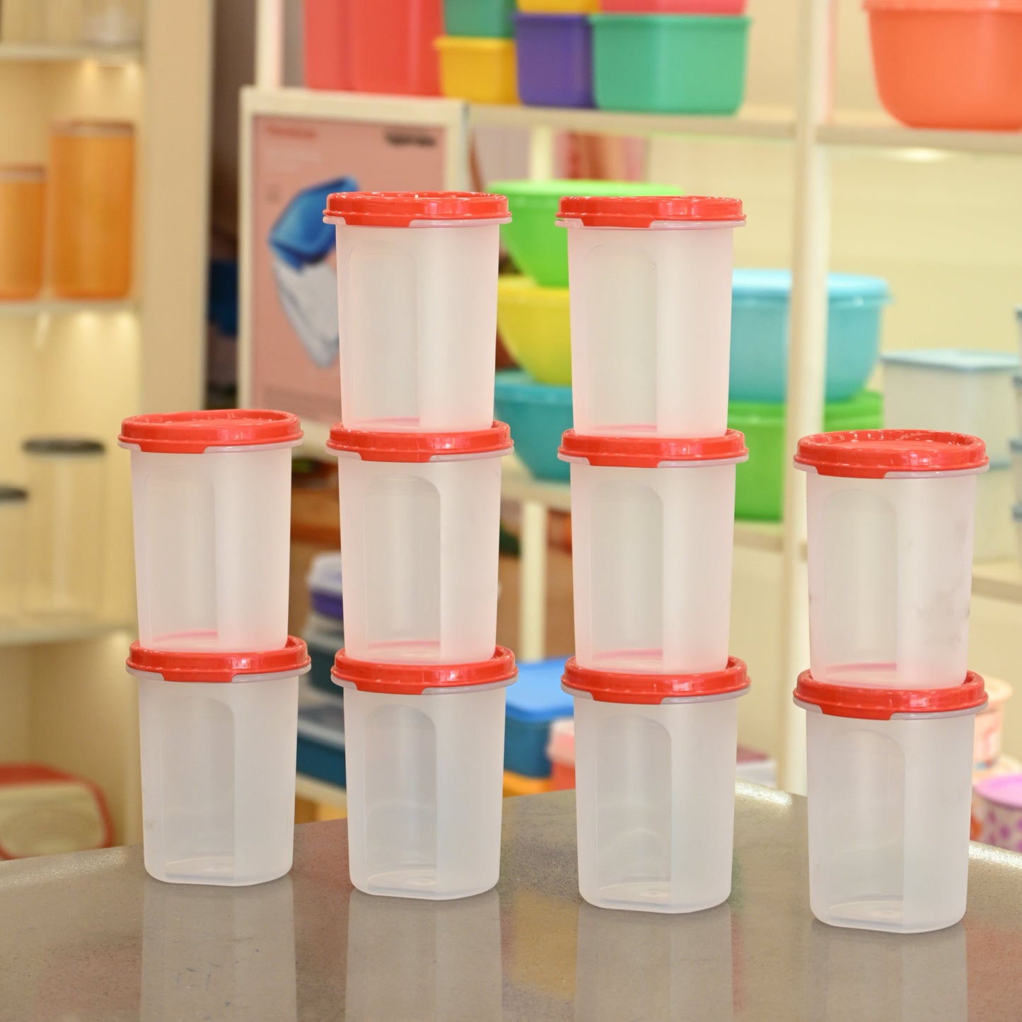 Tupperware MM Round Containers Combo 200ml & 440ml Set of 20