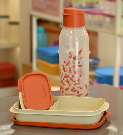 Tupperware My Lunch Set with CNC 750ml Bottle Origami