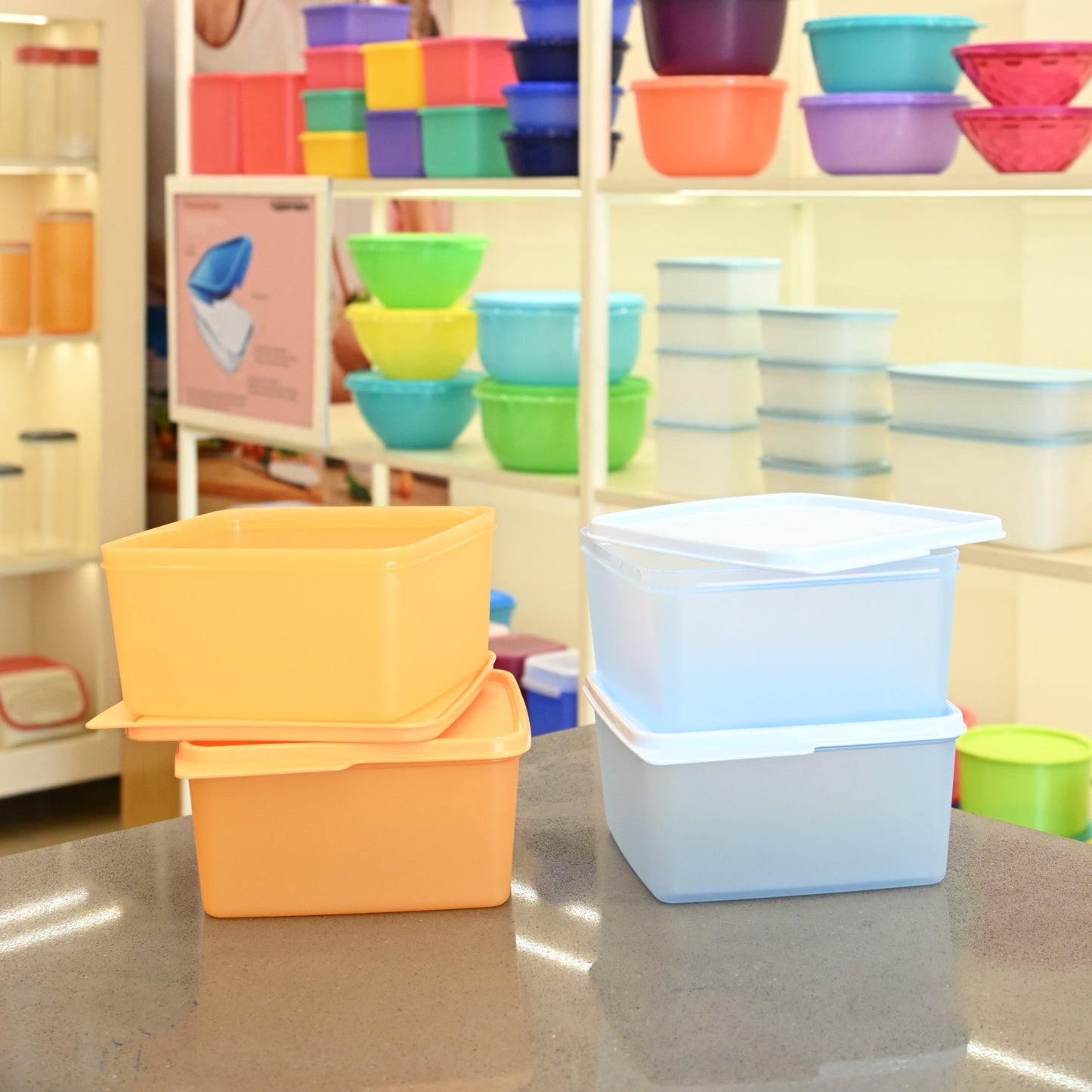 Tupperware Keep Tab Medium 1.2L Set of 4
