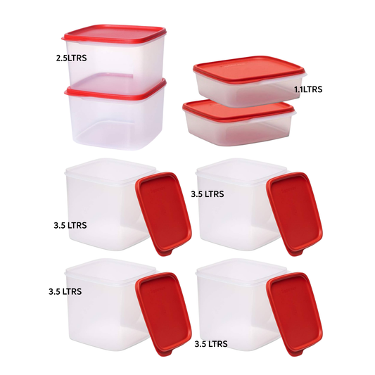 Tupperware Smart Storer Monsoon Combo – 8 Pc