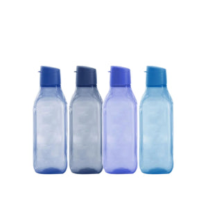 Tupperware Square Fliptop Bottles 1L