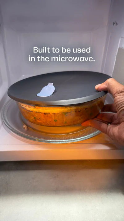 Tupperware Voila Glass Baking Dish 1.6L - Airtight Oven Safe Borosilicate Container