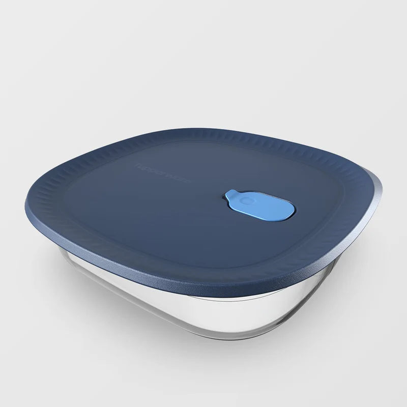 Tupperware Voila Glass Baking Dish 1.6L - Airtight Oven Safe Borosilicate Container