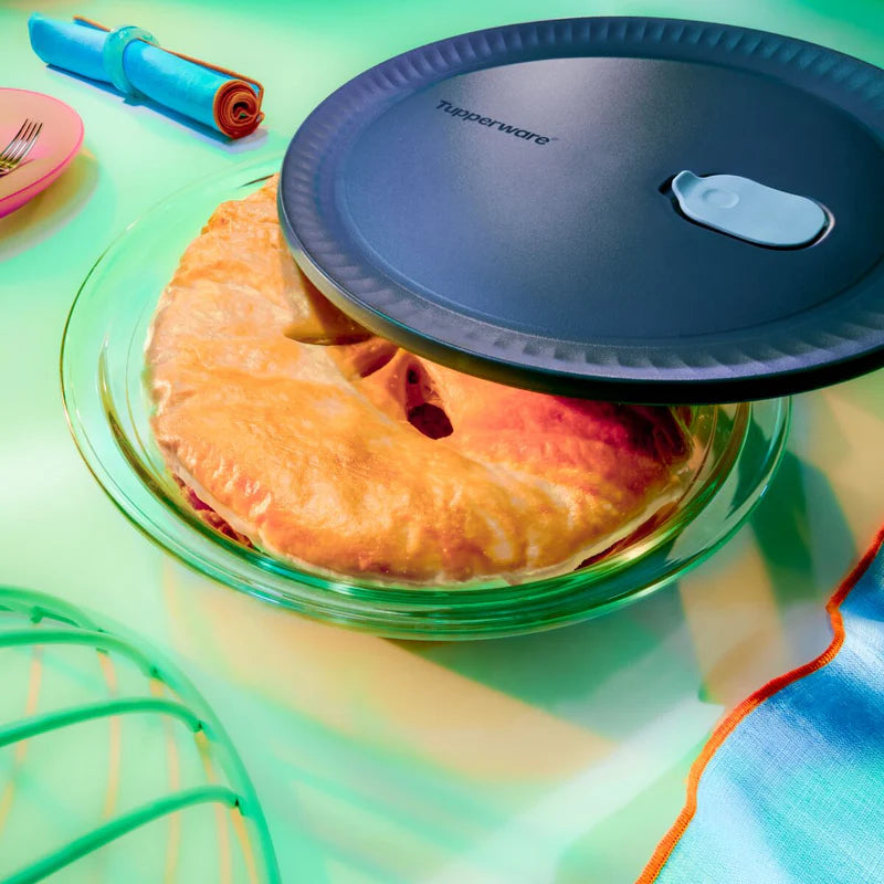 Tupperware Voila Glass Baking Dish 1.6L - Airtight Oven Safe Borosilicate Container