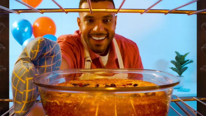 Tupperware Voila Glass Baking Dish 1.6L - Airtight Oven Safe Borosilicate Container