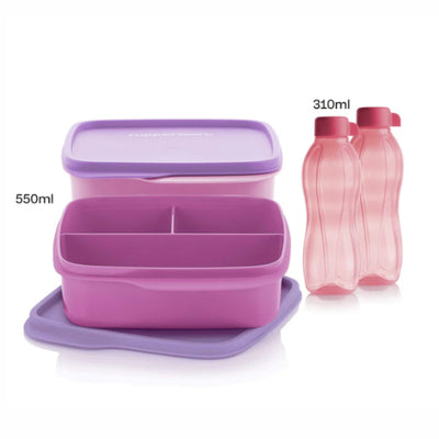 Tupperware Fun Meal Lunch Double