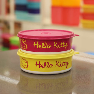 Tupperware Kitty Bowls