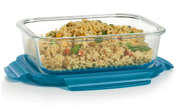 Tupperware Premia Glass Container 1L