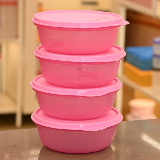 Tupperware SS Bowls 600ml Set of 4