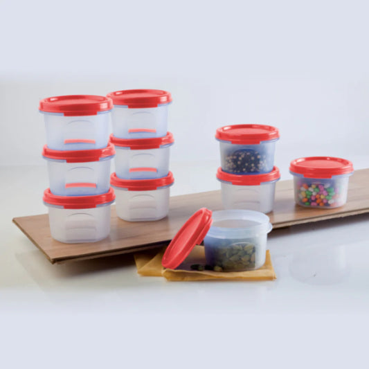 Tupperware MM Round Containers Combo 200ml & 440ml Set of 20