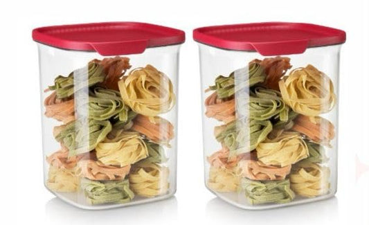 Tupperware Ultra Clear Square Containers 3.6L Set of 2