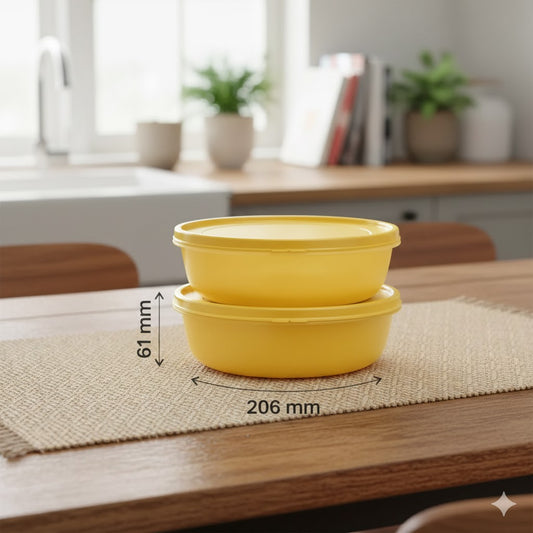 Tupperware SS Bowls 1L Set of 2