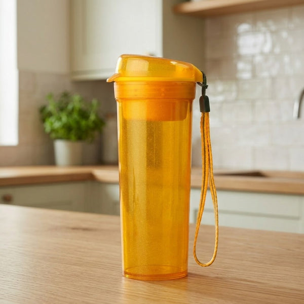 Tupperware Drinking Flask Sparkling Gen II 400ml Yellow