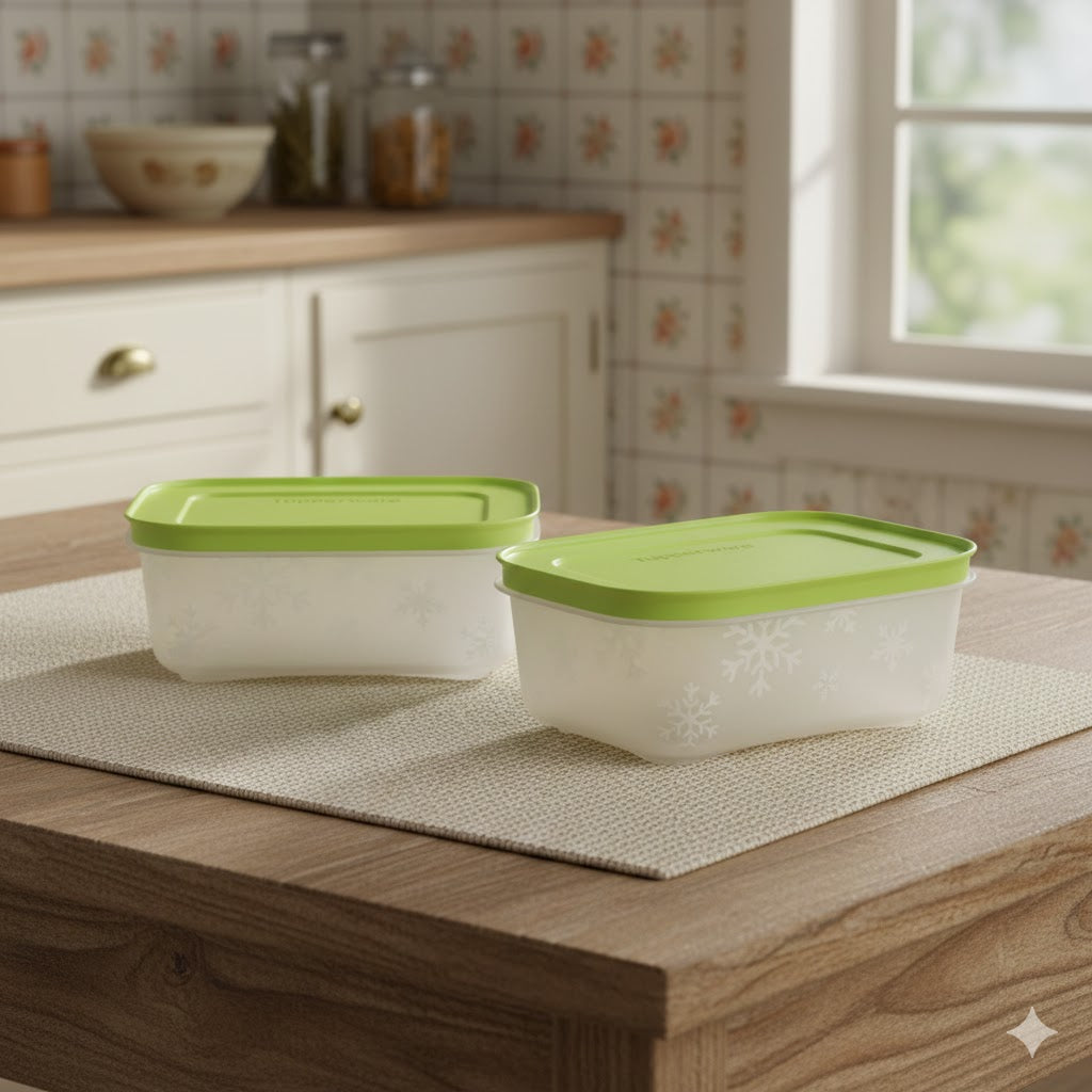 Tupperware Freezer Mates 450ml Airtight Freezer Storage Container