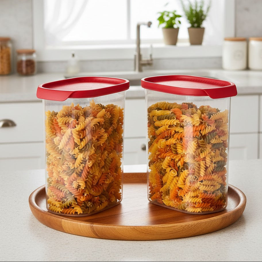 Tupperware Ultra Clear Oval Container 2.2L – Set of 2