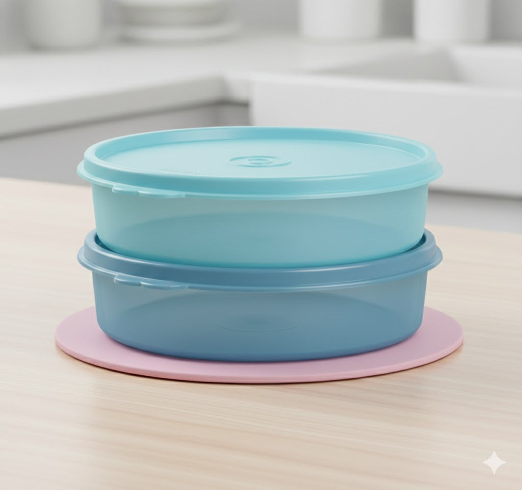 Tupperware Large Handy Bowls Set of 2 | Airtight & Leakproof Storage