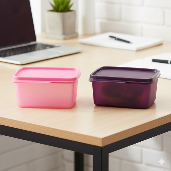 Tupperware Keep Tab Containers - Set of 2 (500ml Each)