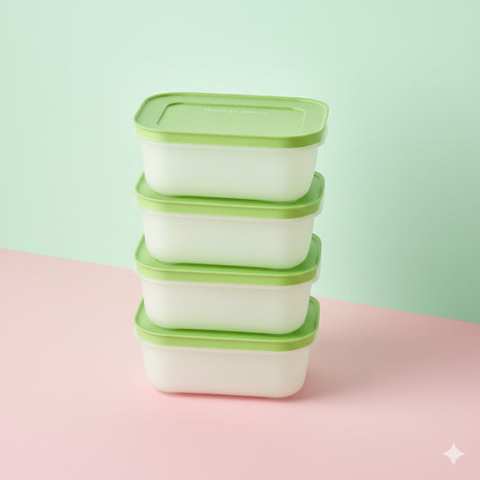Tupperware Freezer Mate Gen 2 500ml - Set of 4