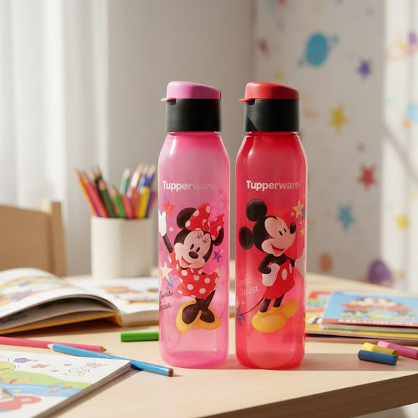 Tupperware Mickey & Minnie Eco Bottle (set of 2) 500ml