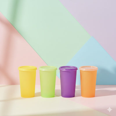 Tupperware 12Oz Tumbler Set of 4